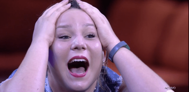 Maria Claudia após vencer a última prova do líder do "BBB16" - Reprodução/TV Globo