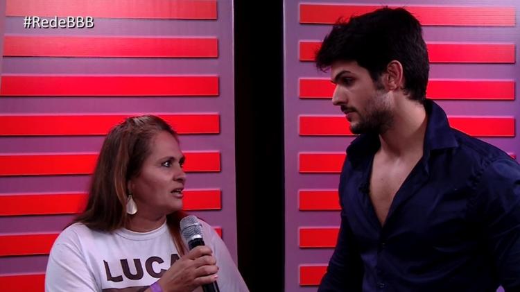 Mãe Lucas - Reprodução/Gshow - Reprodução/Gshow