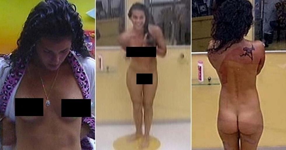 A sister Noemí tira a rouba durante o "BBB12" - Montagem/TvGlobo