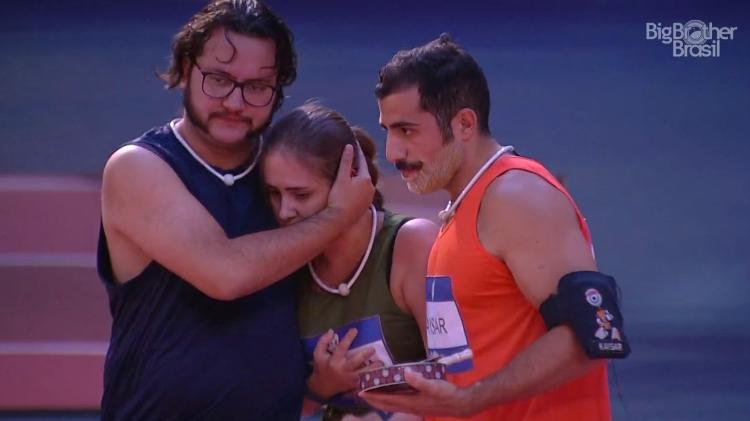 Jessica se machuca durante prova - Reprodução/GloboPlay - Reprodução/GloboPlay