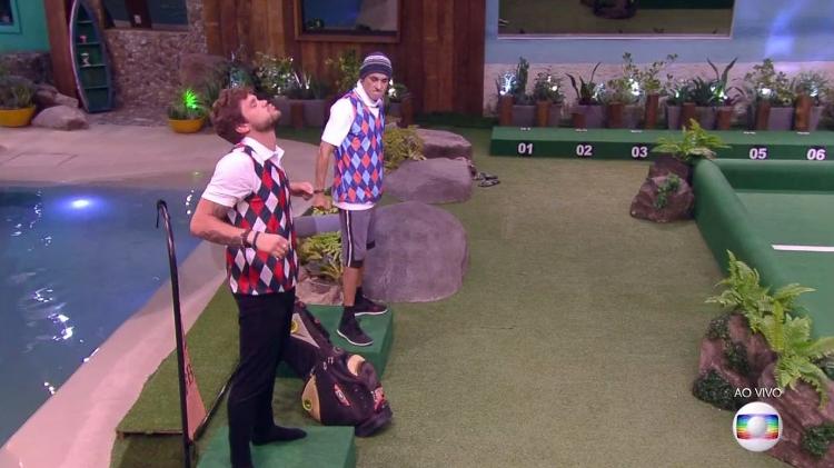 Ayrton e Breno - Reprodução/TvGlobo - Reprodução/TvGlobo