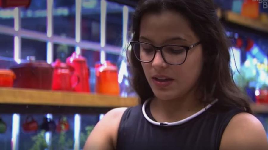 Marcos corrige português de Emilly - Reprodução/TV Globo