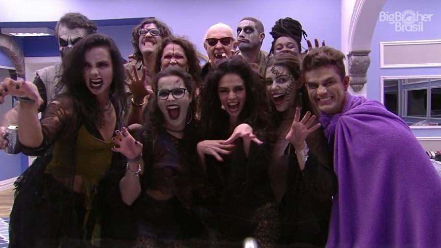 Claudia Ohana e Ney Latorraca visitam o "BBB17" - Reprodução/TV Globo