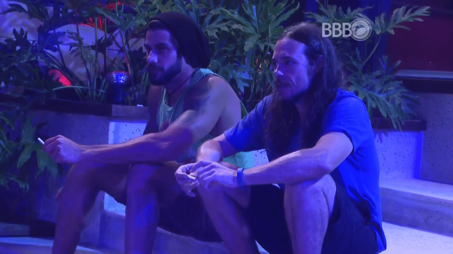 25.fev.2016 - Tamiel reclama de atitudes de Matheus: "Isso para mim é pessoa senso comum". Brother está incomodado pelo mineiro ter chorado na saída de Juliana, apesar de ter sido um dos cinco que votou na dançarina - Reprodução/TV Globo