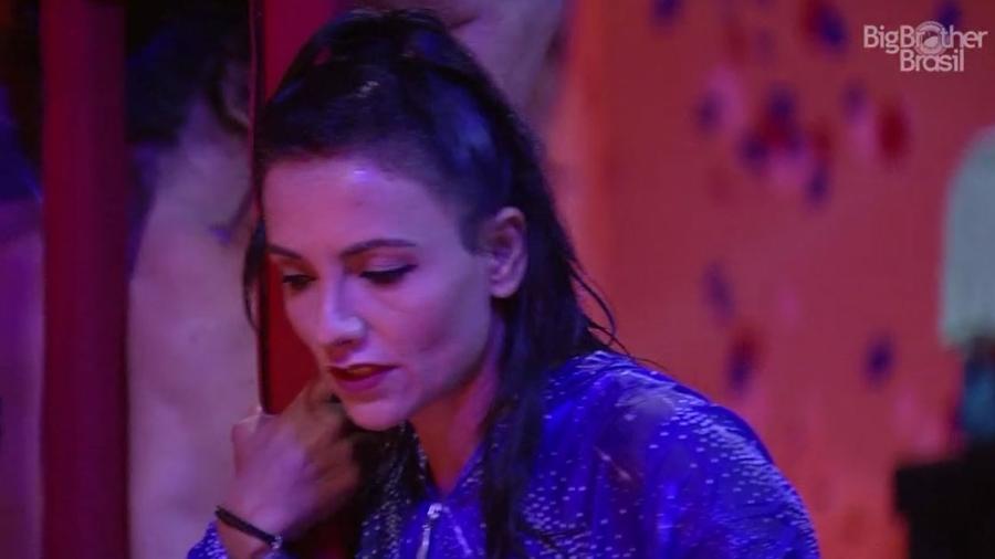 Marinalva durante prova de resistência do "BBB17" - Reprodução/TV Globo