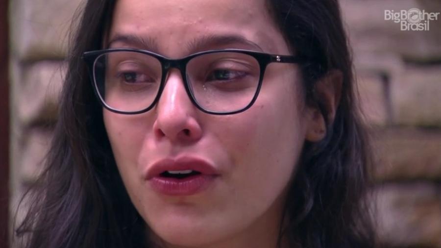 Emilly se emociona ao conversar com Marcos - Reprodução/Gshow
