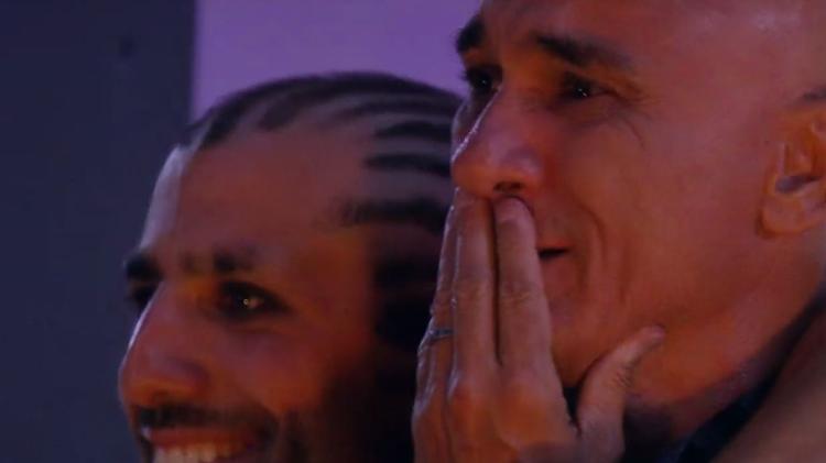 Ayrton se emociona - Reprodução/Gshow - Reprodução/Gshow