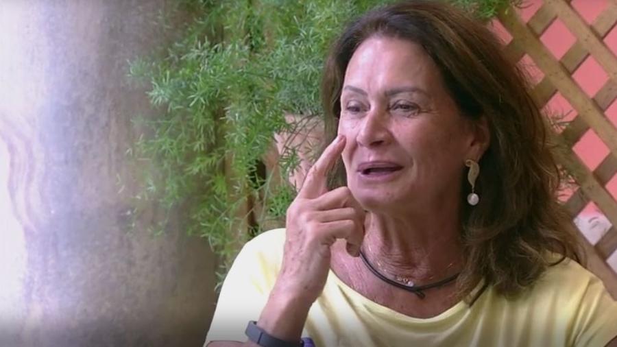 Ieda quer estar na final com Marinalva - Reprodução/TVGlobo