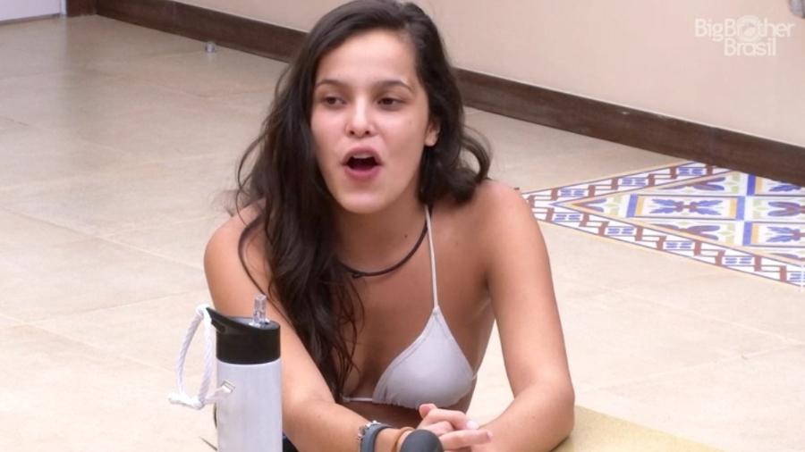 Emilly garantiu não sentir ciúme de Marcos - Reprodução/ TV Globo