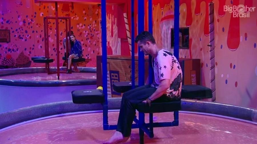 Marcos diz que prova do líder está fácil - Reprodução/Tv Globo
