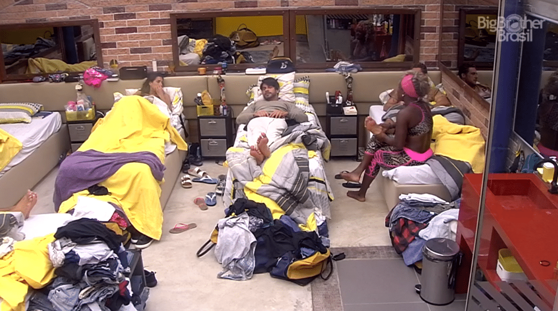 16.fev.2016 - Renan conta que em 2015 foi chamado para outro reality, mas não aceitou pois um dos requisitos era estar solteiro - Reprodução/TV Globo