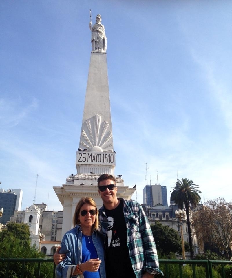 Daniel, participante do "BBB16", em Buenos Aires - Reprodução/Facebook/Daniel Manzieri