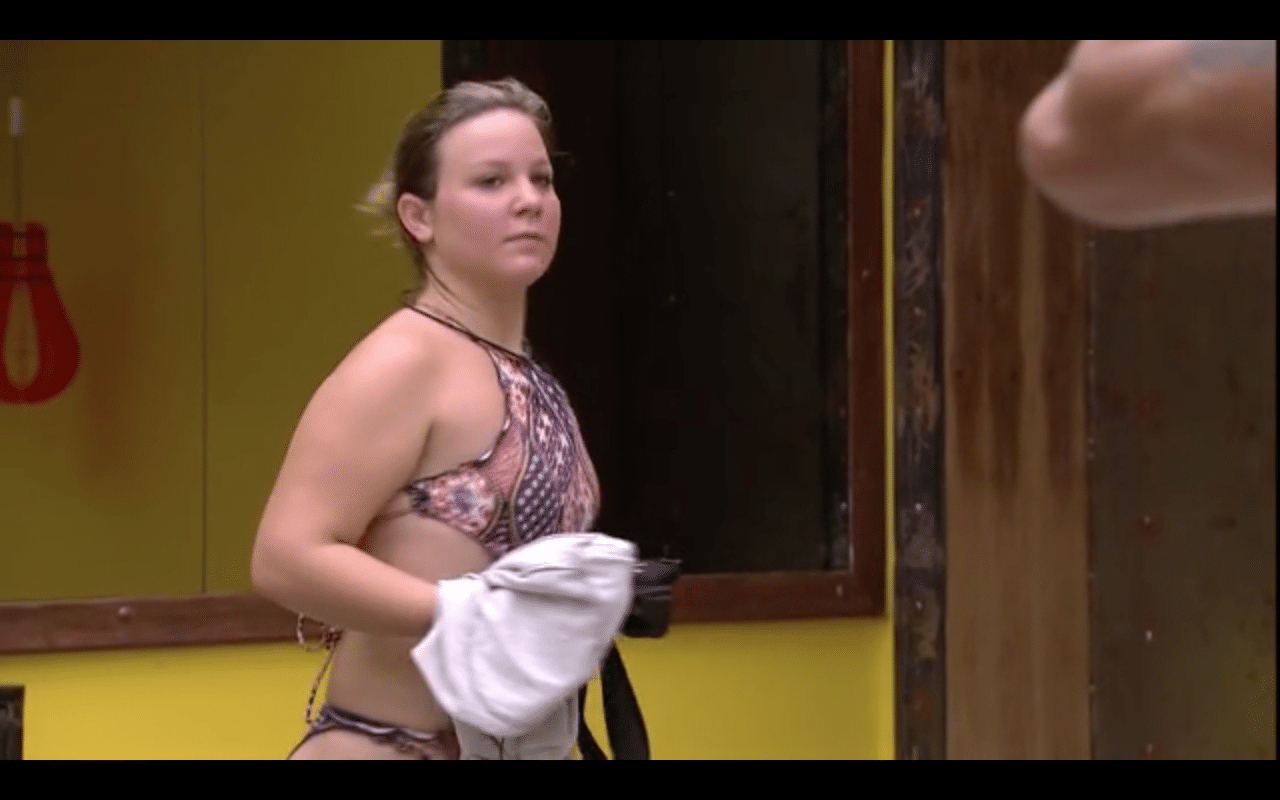1.mar.2016 - Maria Claudia diz que Ana Paula é uma "vilã engraçada" no "BBB16" - Reprodução/TV Globo