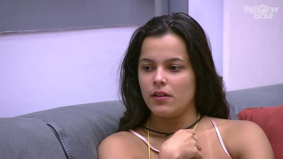 Emilly afirma que não teria relações sexuais no "BBB" - Reprodução/TV Globo