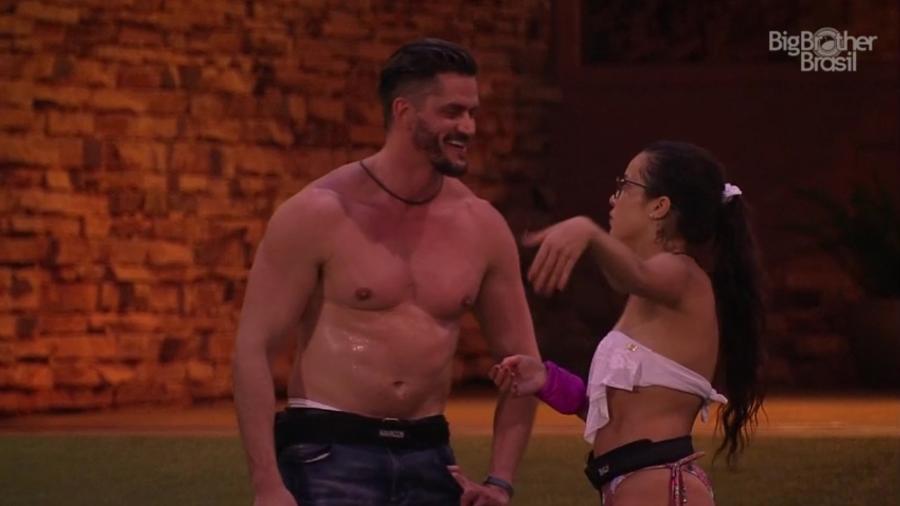 Marcos ganhou uns quilinhos depois de poucos dias de "BBB17" - Reprodução/TV Globo
