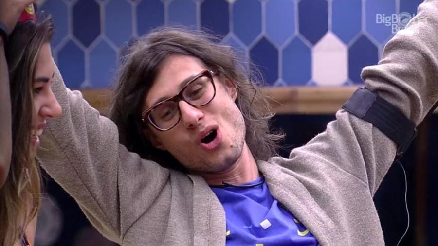 Pedro comemora seu aniversário dentro da casa mais vigiada do Brasil - Reprodução/TV Globo