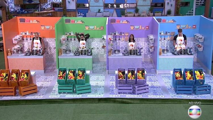 Décima terceira prova do líder - Reprodução/TvGlobo - Reprodução/TvGlobo