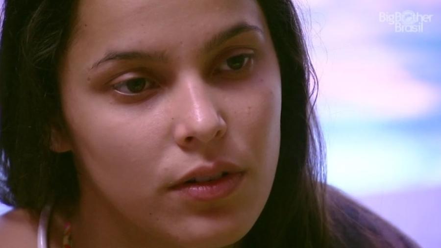 Emilly diz que namoraria com ela, caso fosse outra pessoa - Reprodução/ TV Globo