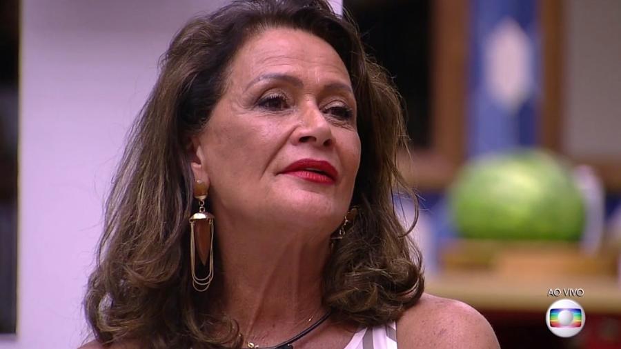 Ieda ouve o resultado do oitavo paredão do "BBB17" - Reprodução/TV Globo