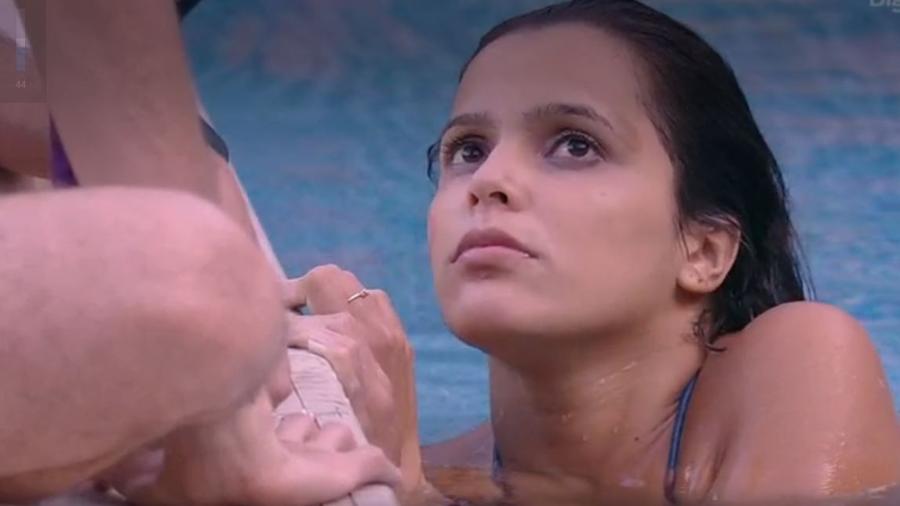 Emilly reclama de assédio após prova - Reprodução/TV Globo