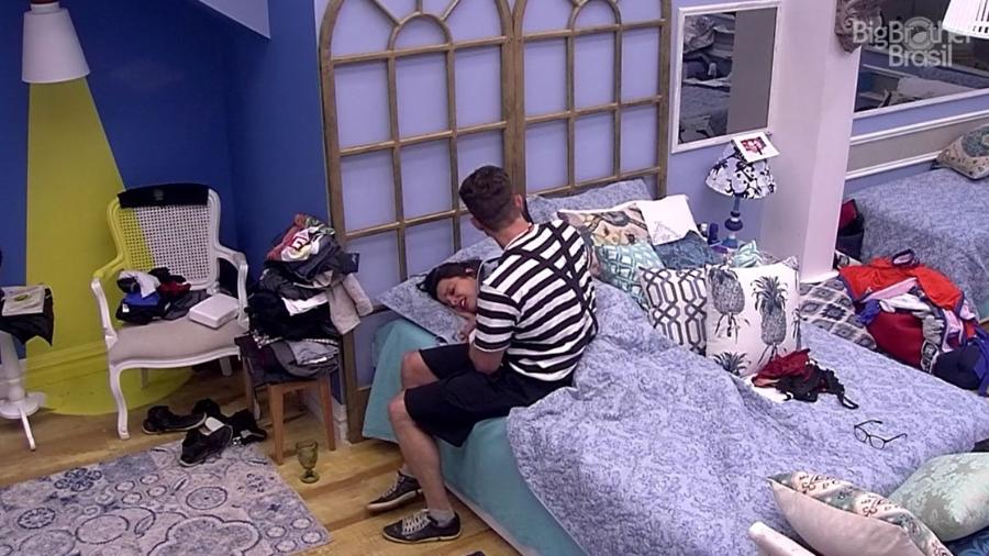 Emilly tem crise de choro ao ser indicada para a berlinda - Reprodução/TV Globo