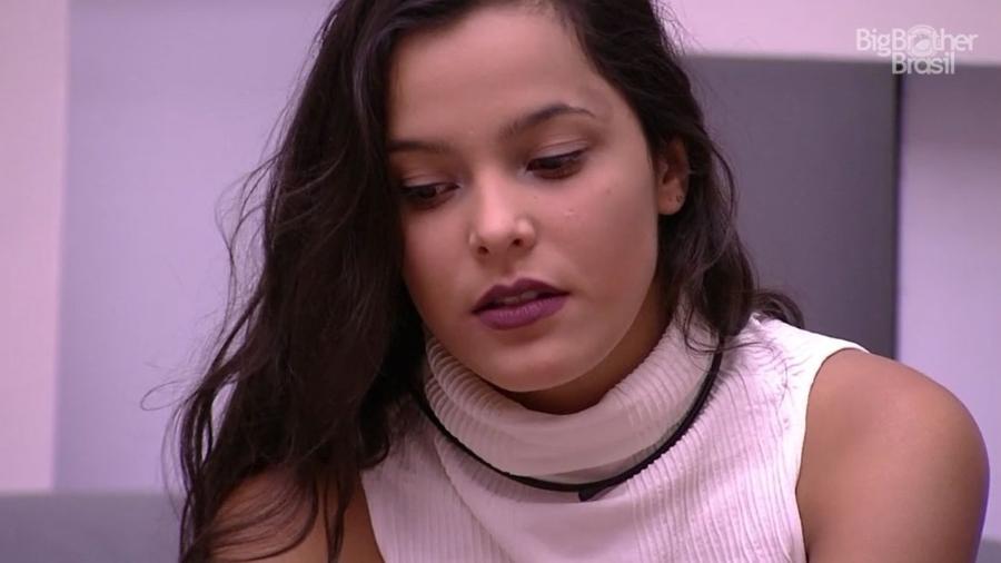 Emilly se revoltou com Ieda após formação do paredão - Reprodução/TV Globo