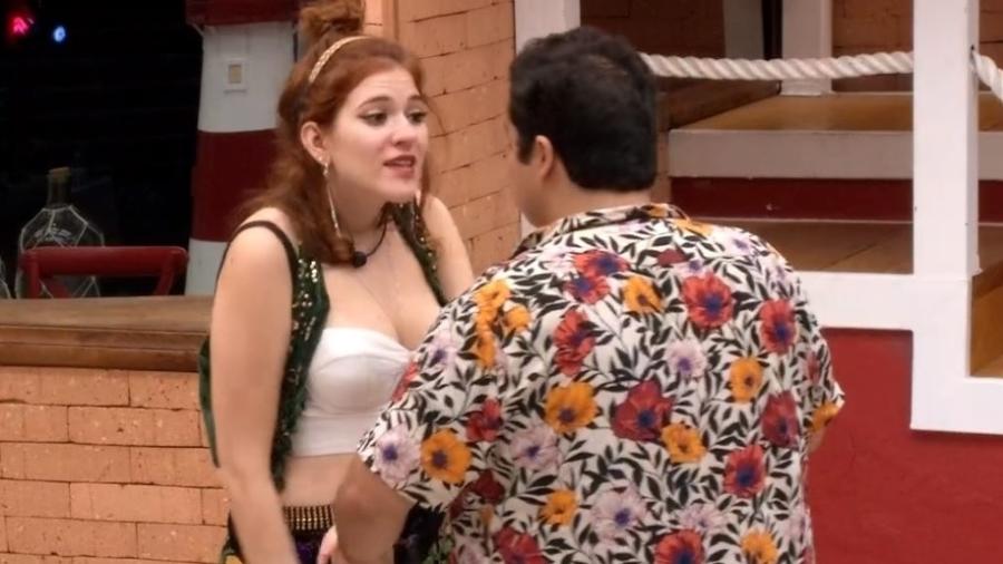 Ana Clara e Jorge se desentendem  - Reprodução/Tv Globo 