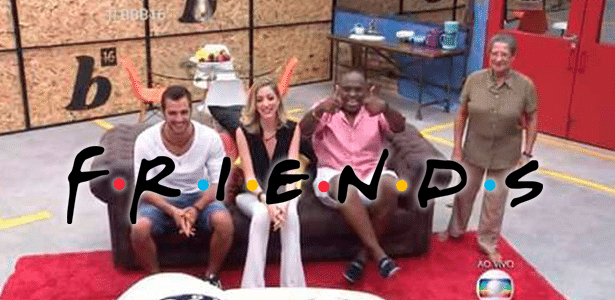 Diva séries Friends - Reprodução/TV Globo e Montagem/Diva Depressão - Reprodução/TV Globo e Montagem/Diva Depressão