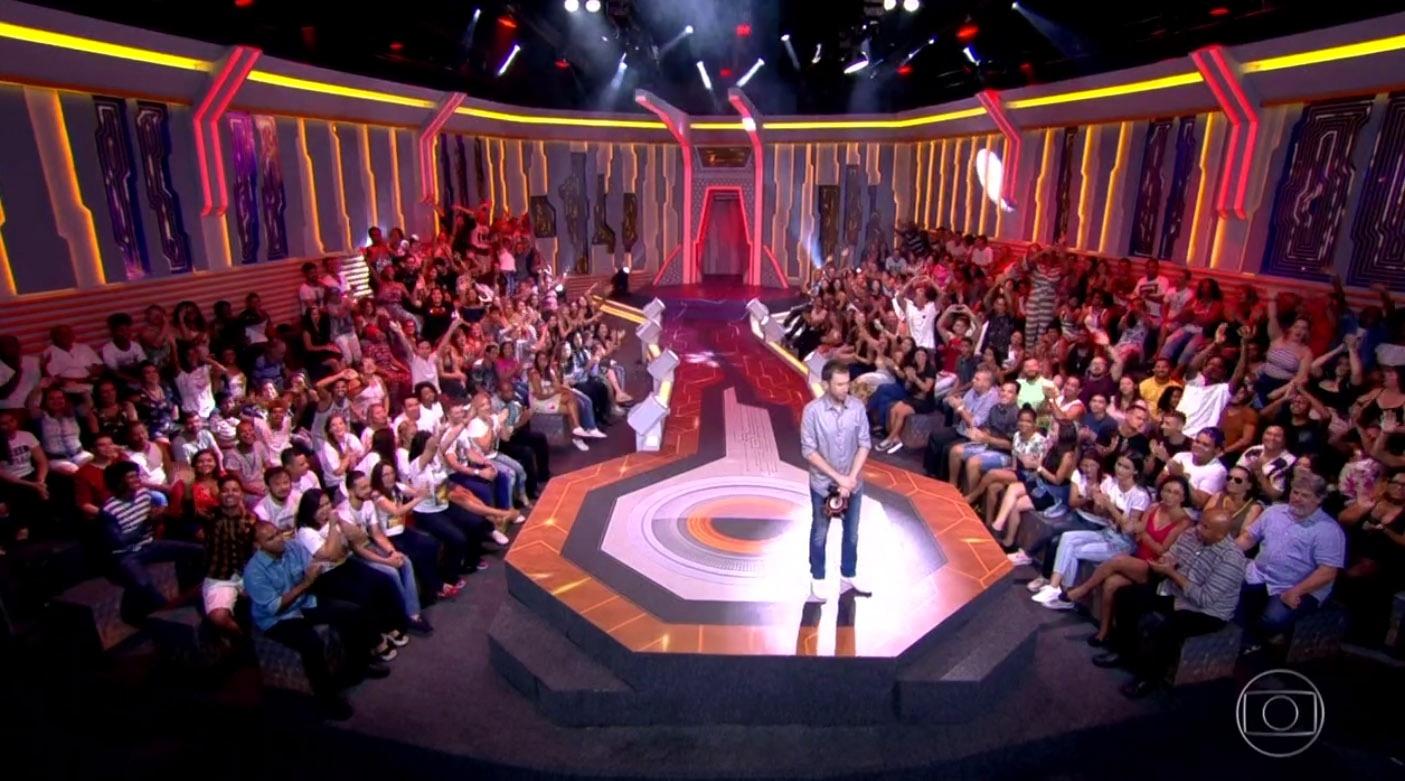 Plateia do programa se diverte depois ouvir Viegas falando sobre Diego - Reprodução/TvGlobo