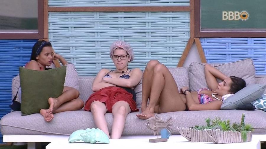 Gleici, Ana Clara e Paula falam sobre o paredão - Reprodução/GlobosatPlay