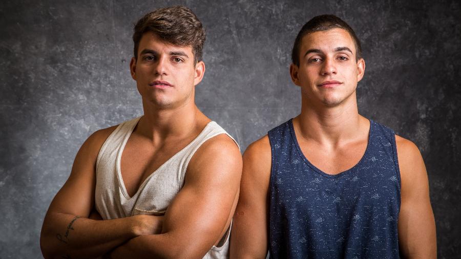 Os gêmeos Antônio e Manoel concorrem entre si a uma vaga no "BBB17". Um dos dois será eleito pelo público - Paulo Belote/Divulgação/TV Globo