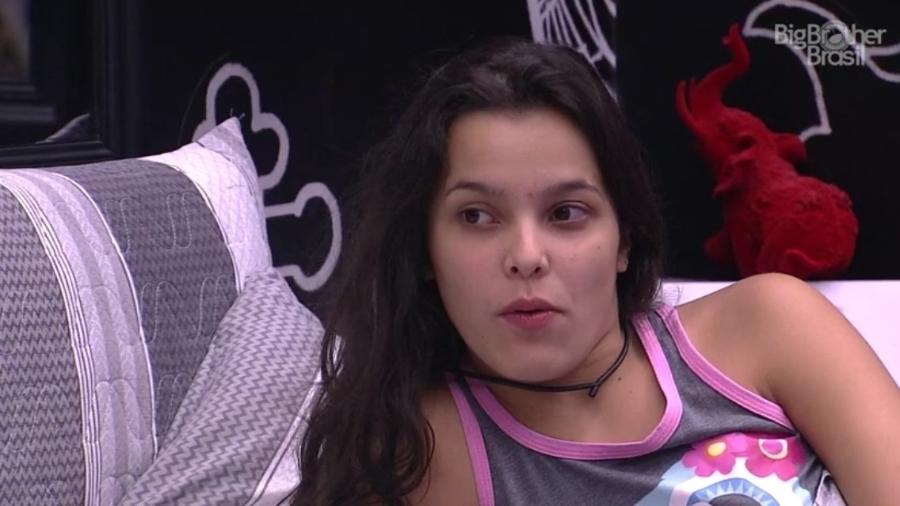 Emilly diz que ao fazer as malas, já esperava estar na final do "BBB17" - Reprodução/TV Globo