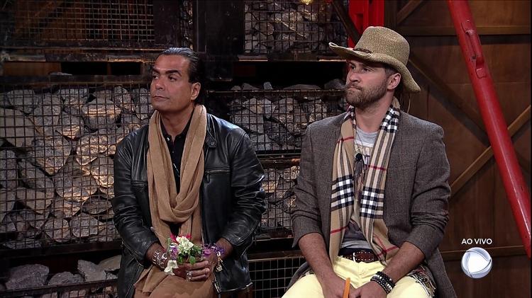 Ié Ié e Fábio Arruda  - Reprodução/Record - Reprodução/Record