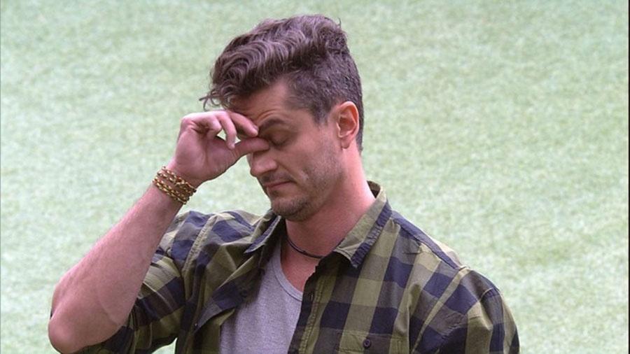 Marcos é vencedor da prova do anjo pela segunda vez - Reprodução/TVGlobo