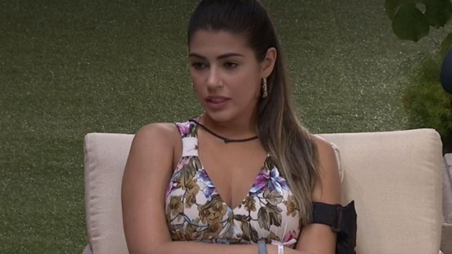 Vivian diz que foi atacada por Emilly primeiro - Reprodução/TV Globo