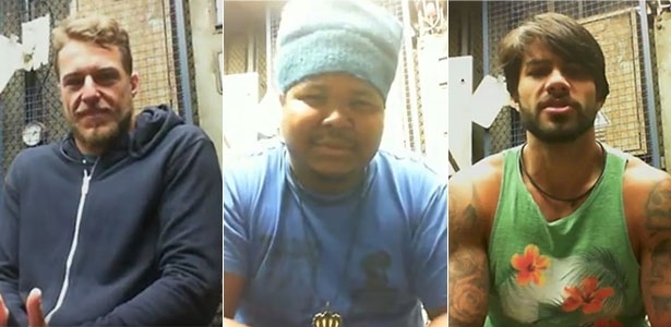 No Raio-X, Daniel, Ronan e Renan contam que se divertiram na primeira festa da temporada do reality da Globo - Reprodução/BBB/GShow - Reprodução/BBB/GShow