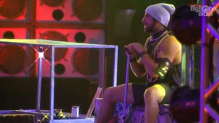 Kaysar na festa Funk - Reprodução/GloboPlay - Reprodução/GloboPlay