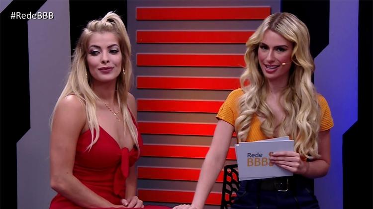 Jaqueline no "Rede BBB" - Reprodução/Gshow - Reprodução/Gshow