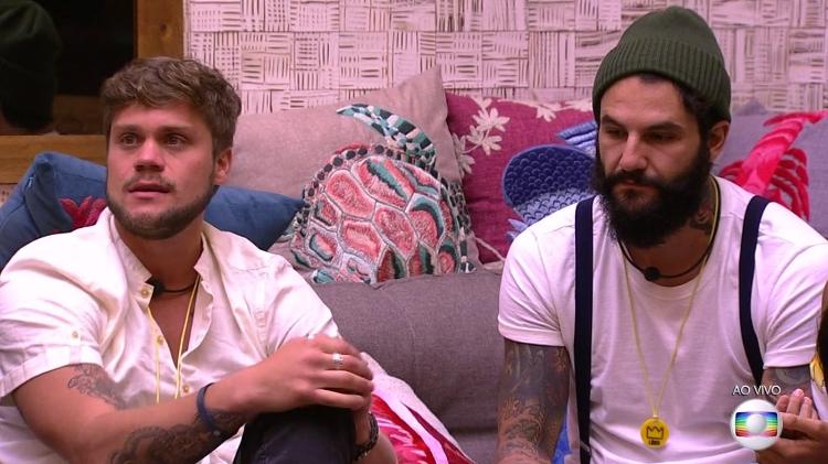 Breno e Wagner - Reprodução/TvGlobo - Reprodução/TvGlobo