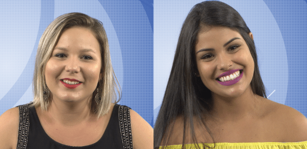 Maria Claudia e Munik, as duas finalistas mais jovens da história do BBB no Brasil - Reprodução/TV Globo