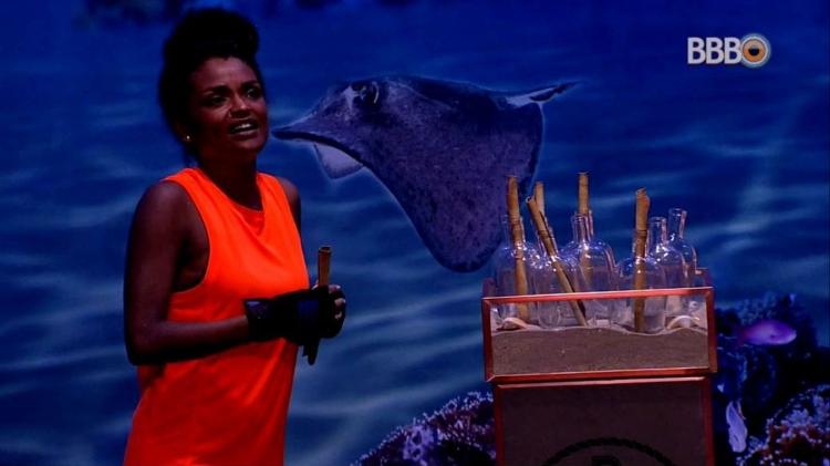 Nayara deixa a disputa - Reprodução/GloboPlay - Reprodução/GloboPlay