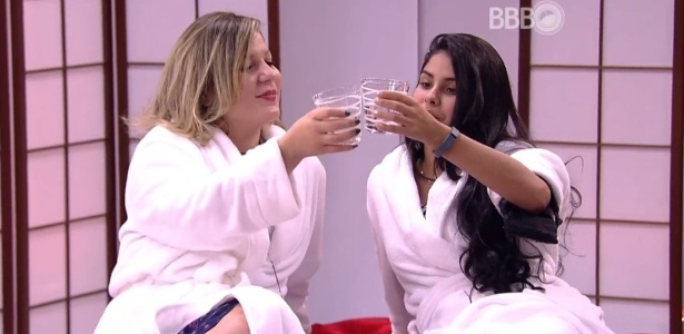 Surpreendentemente, Cacau e Pequi eram as caçulas da casa e se tornaram as finalistas mais jovens da história do "BBB" - Reprodução/TV Globo