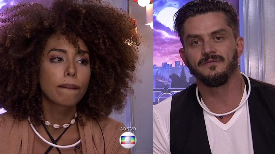 Gabriela e Marcos se enfrentam no primeiro Paredão do "BBB17" - Montagem/Reprodução/TV Globo