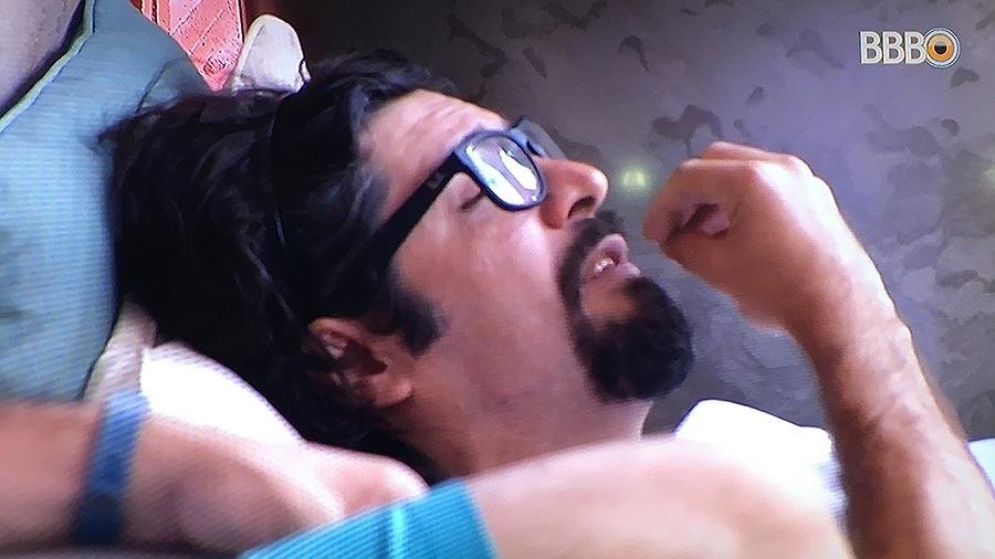 Ilmar já caiu do segundo andar do prédio - Reprodução/TV Globo