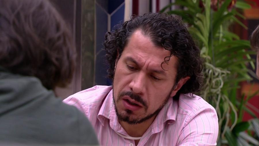 Rômulo pegou pesado e chamou Emilly de "ninfeta manipuladora" - Reprodução/TV Globo