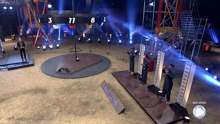 Terceira prova do fazendeiro  - Reprodução/Record  - Reprodução/Record 