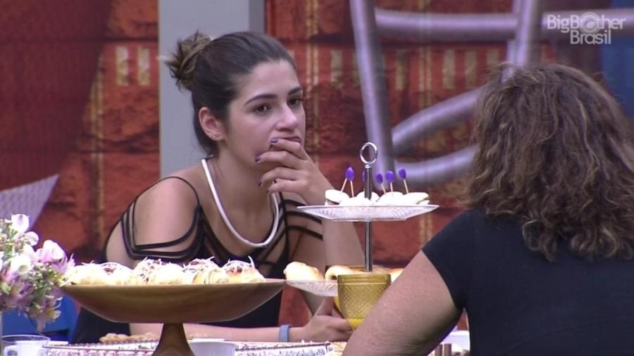 Vivian diz querer Emilly fora do "BBB17" - Reprodução/ TV Globo
