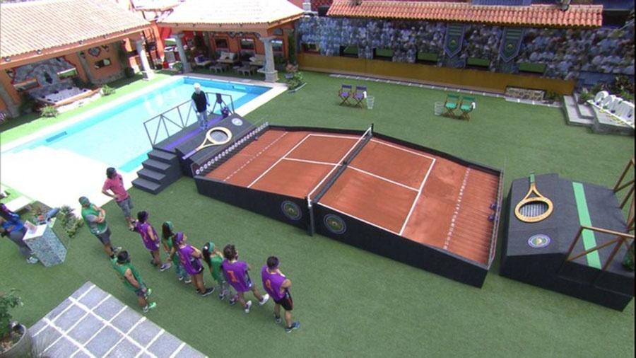 "Torneio de tênis BBB": prova da comida definiu os "tá com tudo" da semana - Reprodução/TVGlobo