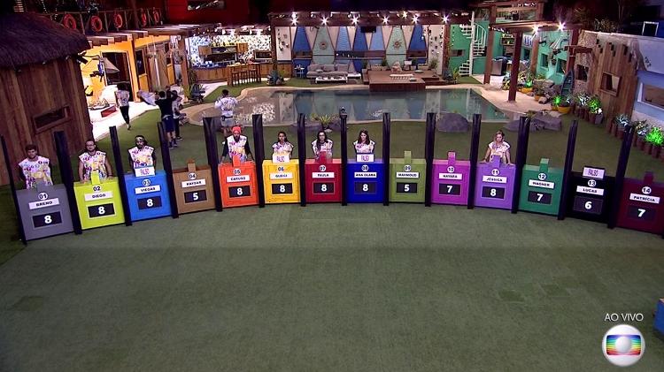 Quarta prova - Reprodução/TvGlobo - Reprodução/TvGlobo