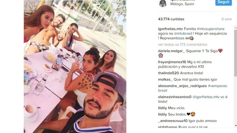 Igor Freitas fala sobre Elettra - Reprodução/ Instagram
